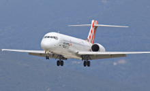 Aereo in volo della compagnia Volotea